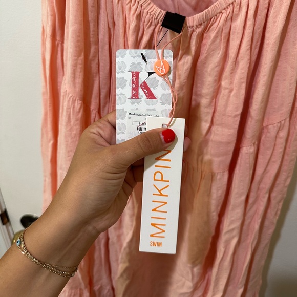 MINKPINK Iluka Puff Sleeve Midi Dress - Picture 7 of 9